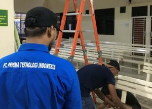 Briefing lokasi Titik Pemasangan Camera di Ruang Tunggu